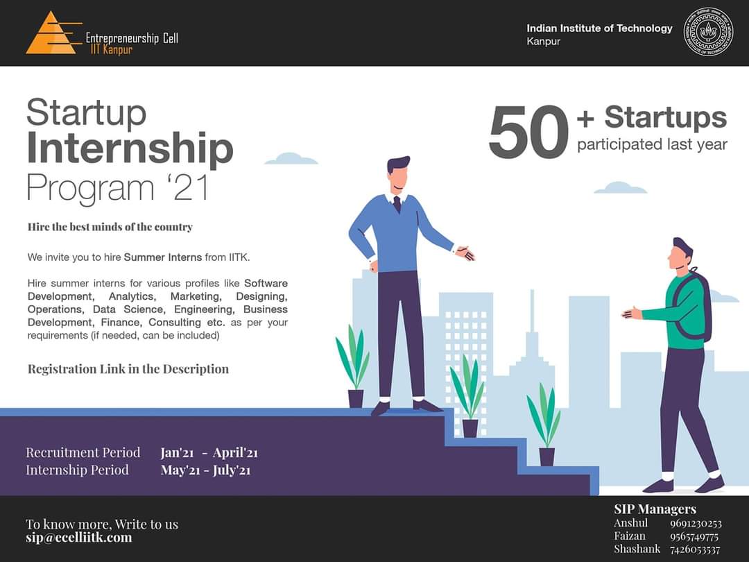 Startup Internship Program 2020-21